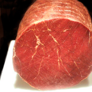 馬肉のブレザオラ